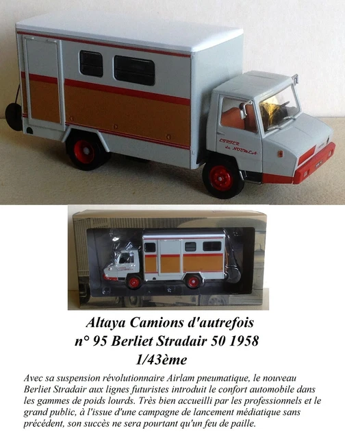 Modèle Réduit Berliet Fourgon Frigo 870 1/43ème - Édition 1978
