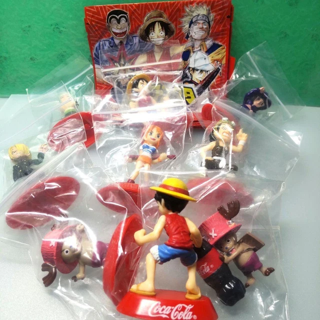 ONE PIECE FIGURE lot of 9 Luffy Zoro Nami Sanji Chopper Usopp Robin