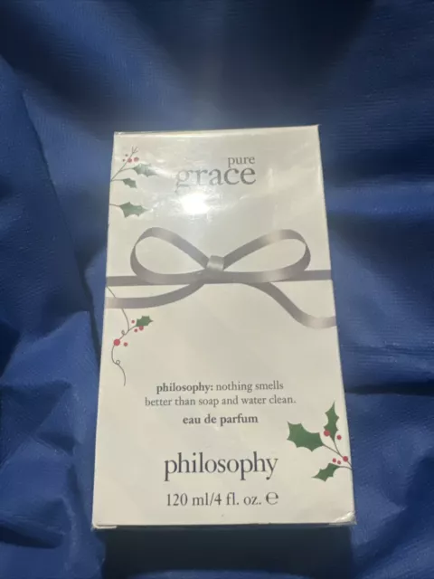 Philosophy Pure Grace Eau de Parfum 4 oz Jumbo Size New and Sealed