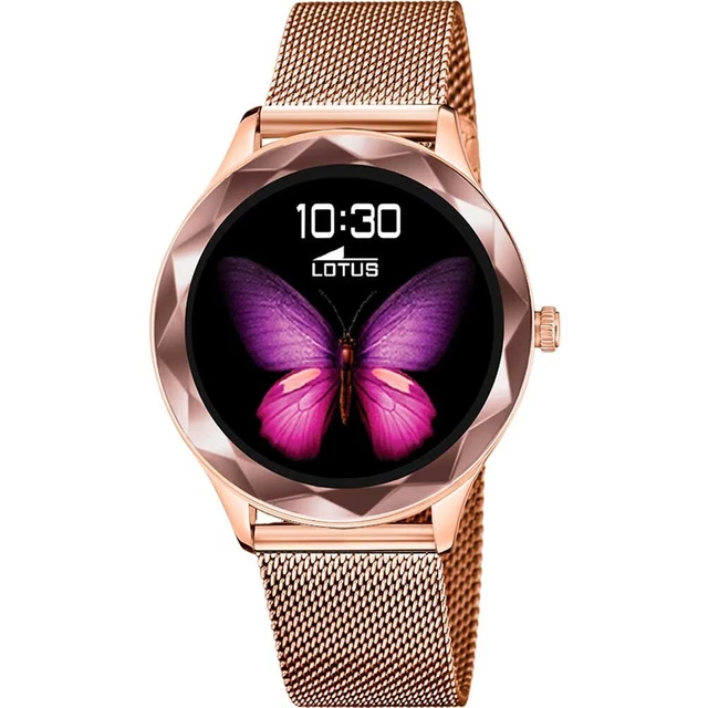 RELOJ CONECTADO LOTUS SmarTime 50036 1 mujer oro rosa correa acero