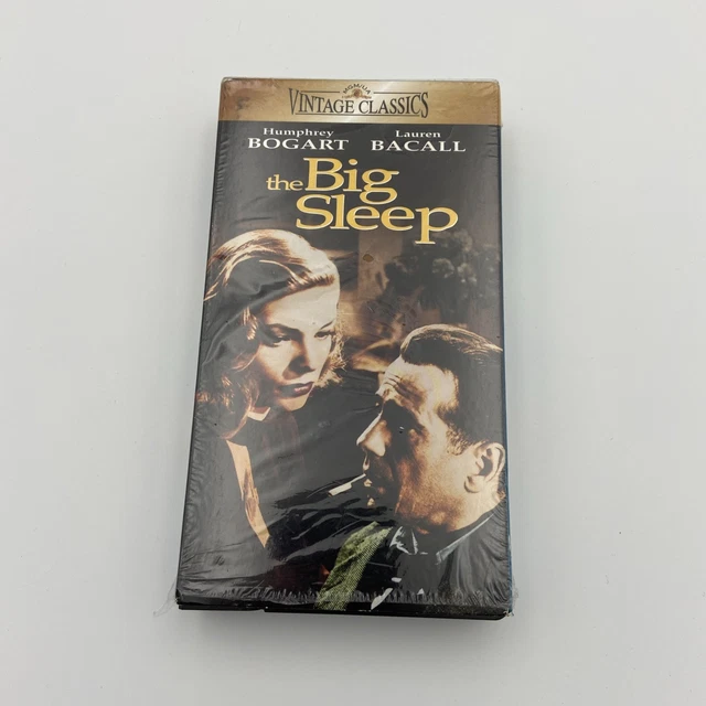 THE BIG SLEEP [VHS] Humphrey Bogart, Lauren Bacall £5.38 - PicClick UK
