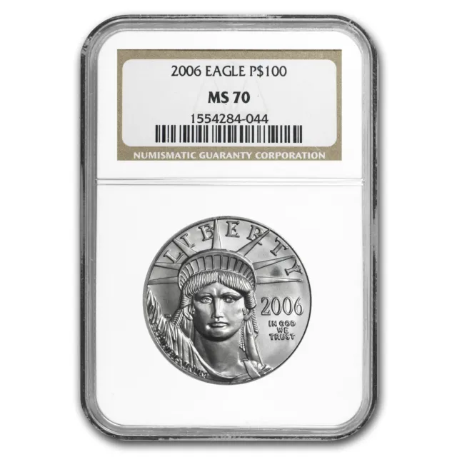 2006 1 oz American Platinum Eagle MS-70 NGC