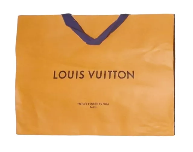 Extra Large  Louis Vuitton paper gift carrier bag Large 49cm x 41cm x24cm