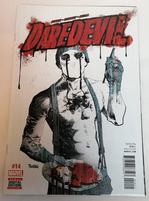 COMIC - Daredevil Issue #14 Soule Garney Milla Marvel Comics 2016-2017 Run VG