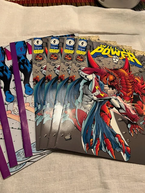 7 Vintage Comics Dark Horse Comics 4x Will to Power #2; 3x Next Man #5 2
