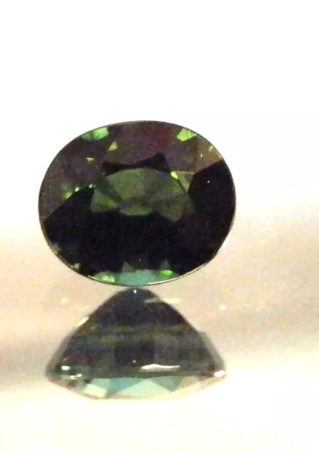 Natural earth-mined emerald green tourmaline...quality gem....1.82 Carat