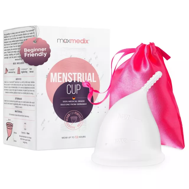 Menstrual 30 ml Medical Period Reusable Cup | Alternative to Pads & Tampons