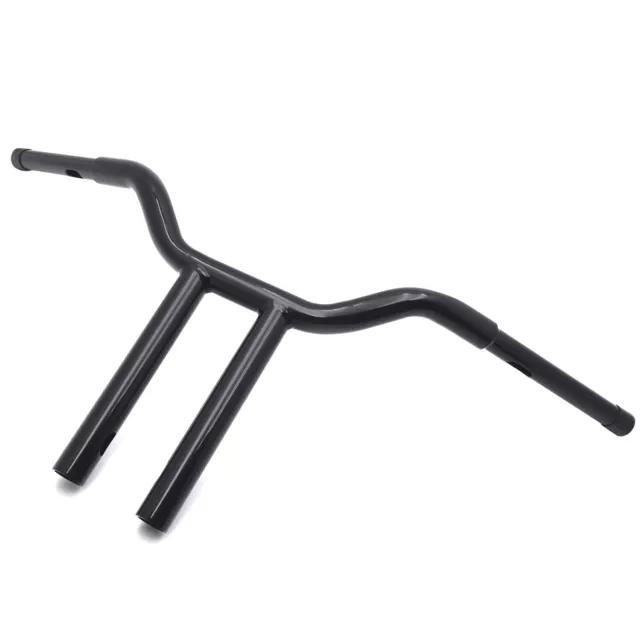 Black MX T Bars Handlebar 14" Tall 31" wide For Harley Davidson Sportster Dyna
