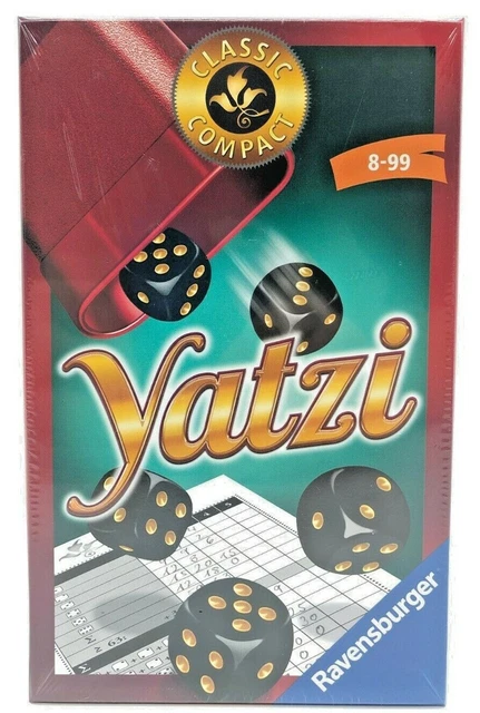 Ravensburger® Yatzi | Würfelspiel Familienspiel für 2-8 Spieler ab 8 Jahren