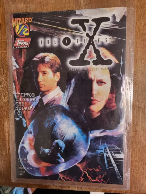 The X-files no.1/2 Topps comics 1995 w/certificate of authenticity