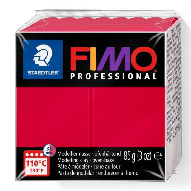 Staedtler FIMO professional karmin 85 g Modelliermasse ofenhärtend Knetmasse