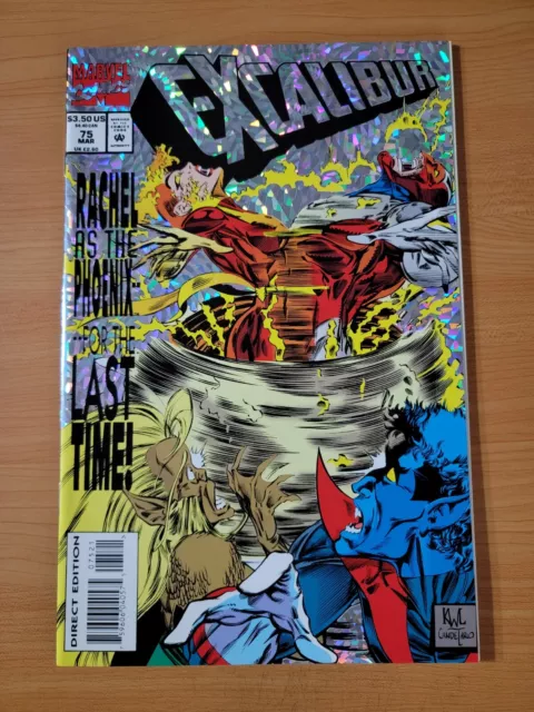 Excalibur #75 Direct Market Edition ~ NEAR MINT NM ~ 1994 Marvel Comics