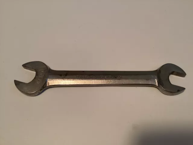 Vintage BLUE POINT Supreme S-1820, Open End Wrench 9/16" X 5/8" by Snap-On USA