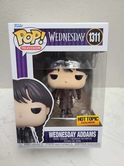 Funko Pop! Wednesday Addams #1311 Metallic Hot Topic