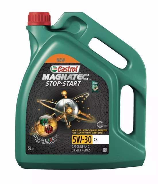 Motorenöl CASTROL Magnatec 5W-30 Motorschutz Motor-Öl 5L Öl Motoröl 5 Liter