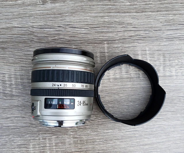 OBJECTIF CANON EOS ZOOM EF 24- 85 mm  1 3,5-4,5 ULTRASONIC