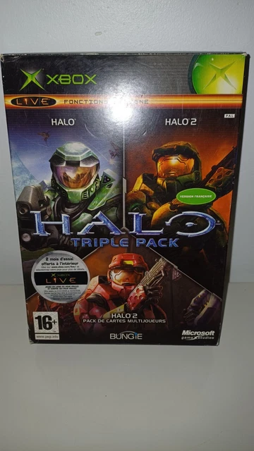 XBOX] HALO TRIPLE Pack Factory Sealed (Pal Ita) EUR 280,00 - FR