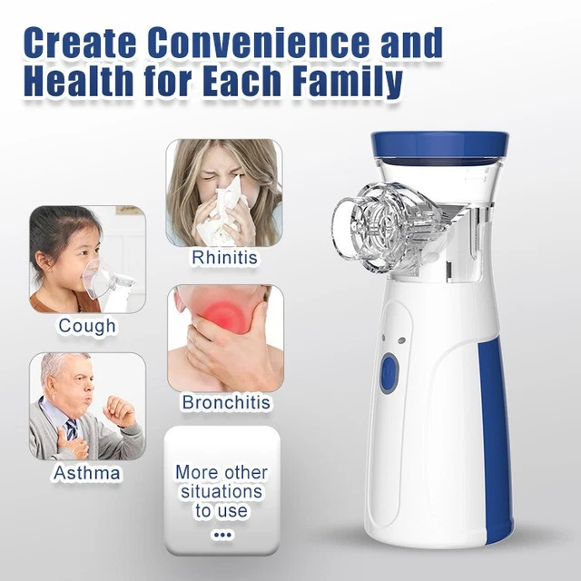 Stream Inhalation Handheld HANDHELD ASTHMA TREATMENT inhaler inhalation nebuliizer nebulization ...