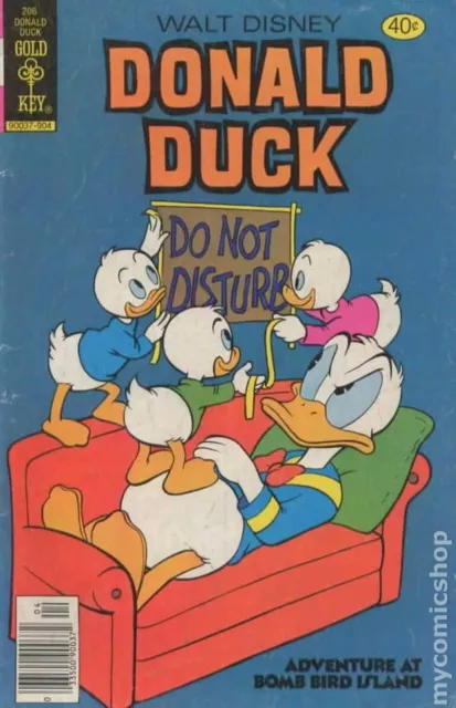 Donald Duck #206 VF 8.0 1979 Stock Image