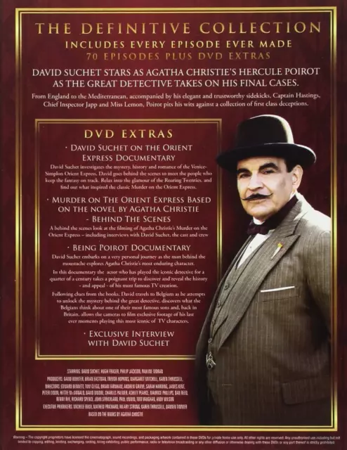 Agatha Christies Poirot - Serie 1-13: Die endgültige Sammlung [DVD] 2