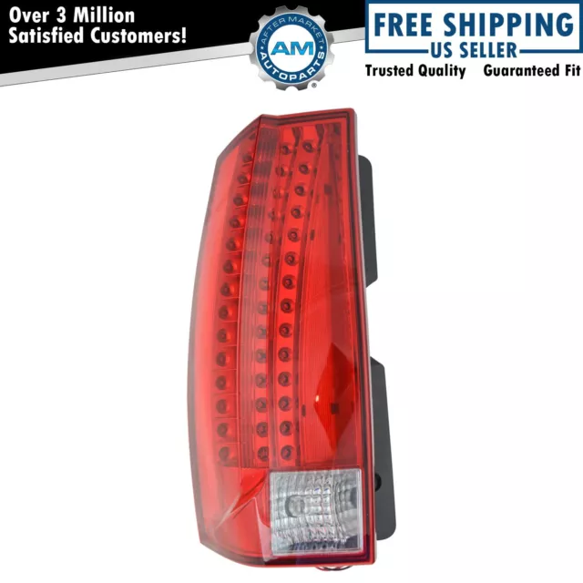 Left Rear Tail Light Assembly Fits 2007-2014 Cadillac Escalade Escalade ESV