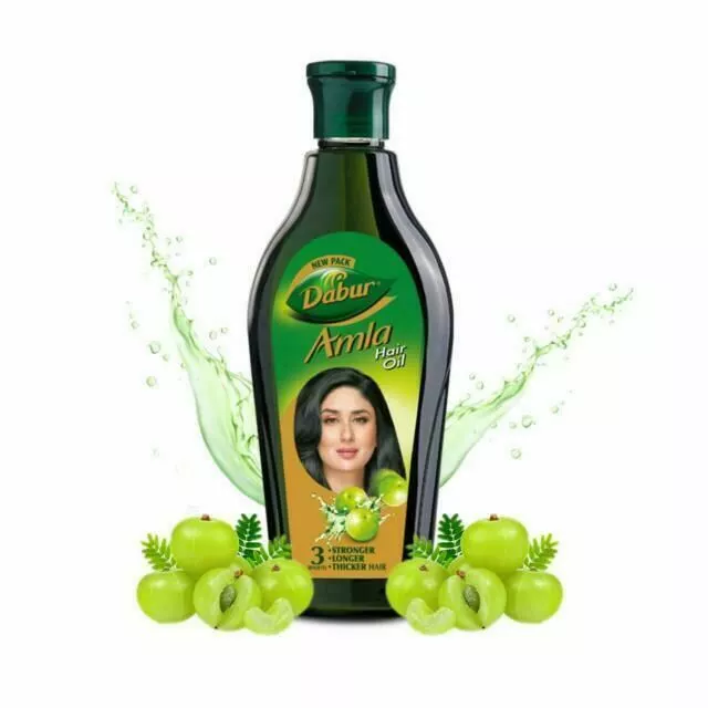 Dabur Amla Hair Oil Herbal Natural Ayurvedic Hair Growth Oil For Shine Smoo