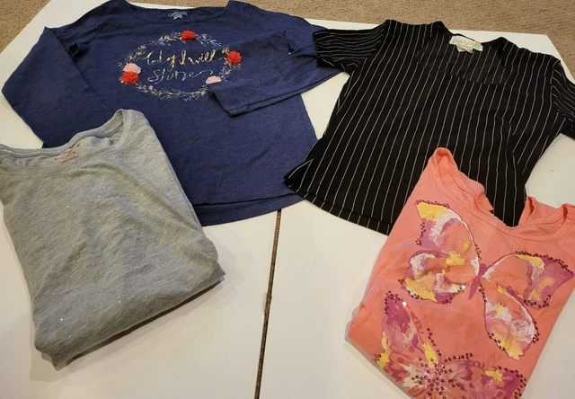 Children's Place Lot of Sweaters, Shirts Size 10 and 12  1012