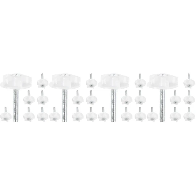 24 Pcs Fissaggio Testiera Letto Bulloni Di Fissaggio Bulloni Per Mobili Tappo
