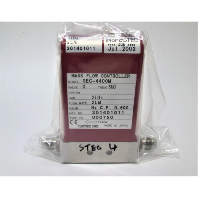 HORIBA STEC mass flow controller SEC-4400M