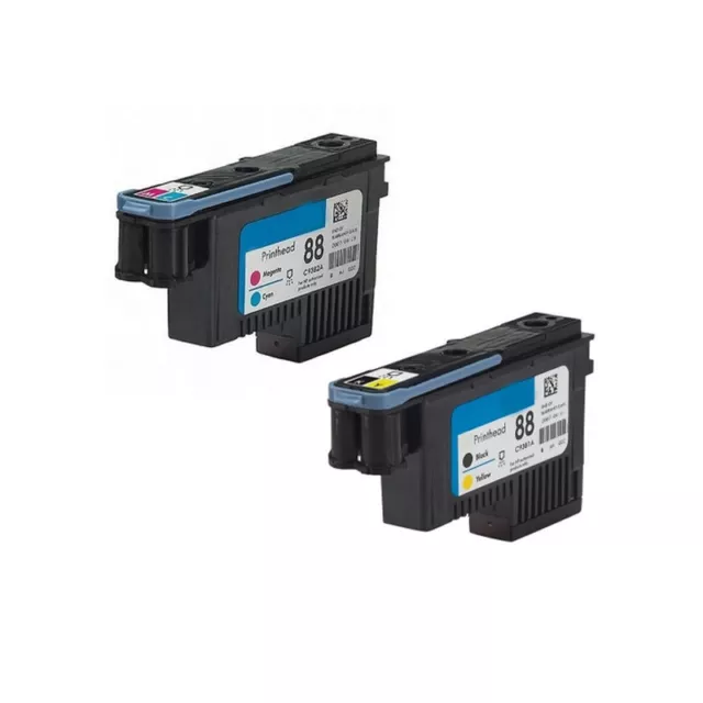 Bundle set HP 88 Printhead Print head plus 4 packs 88xl ink cartridges 2