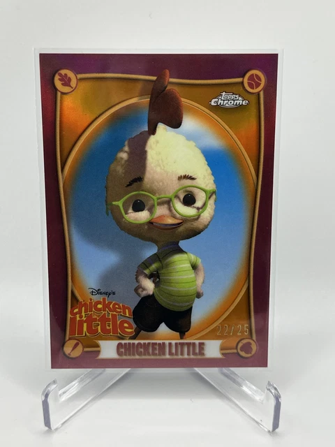 2025 TOPPS CHROME Disney Chicken Little 20th Anniversary Melvin