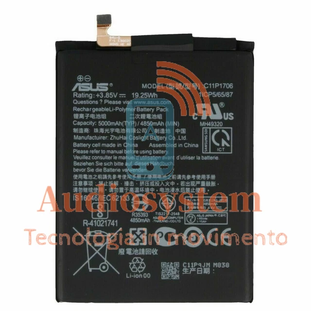 Batteria Ricambio Asus Zenfone Max Plus - Foto 5