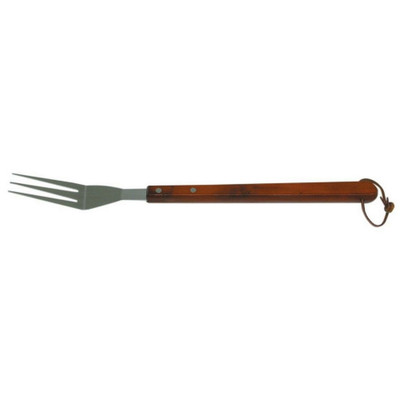 Counius 3 Pcs Forchetta per Carne in Acciaio Inossidabile Forchetta per Barbecue Utensili da Cucina Set Con Manico in Legno Maniglia Forchetta per Arrosto e Carne 