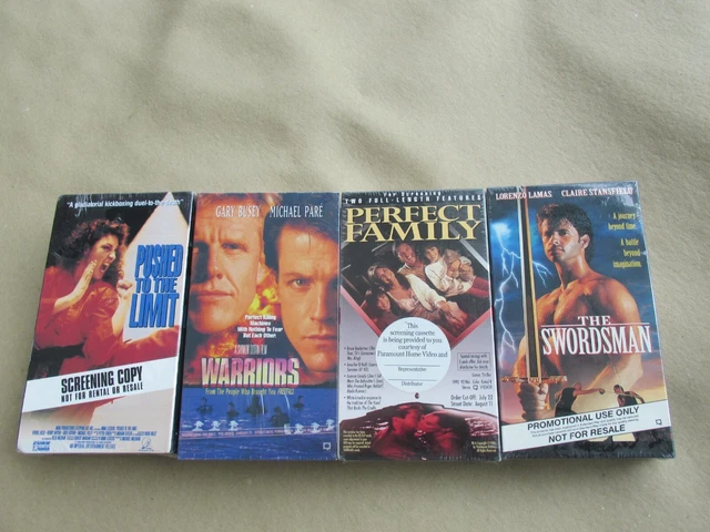 4 VHS SCREENING Tapes Warriors Swordsman Pushed To The Limit Writer s 4-vhs-screening-tapes-warriors-swordsman-pushed-to-the-limit-writer-s