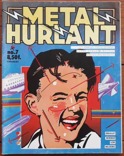 Metal Hurlant #7, Les Humanoides Associes, Mai 1976, Sehr Guter Zustand/Fn