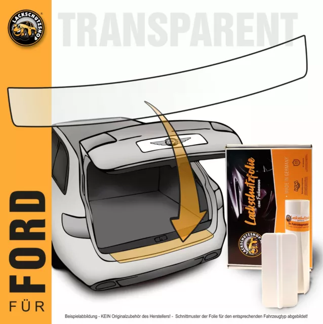 Lackschutzfolie für Ford Focus 4 Turnier C519 ab´18 Ladekantenschutz transparent