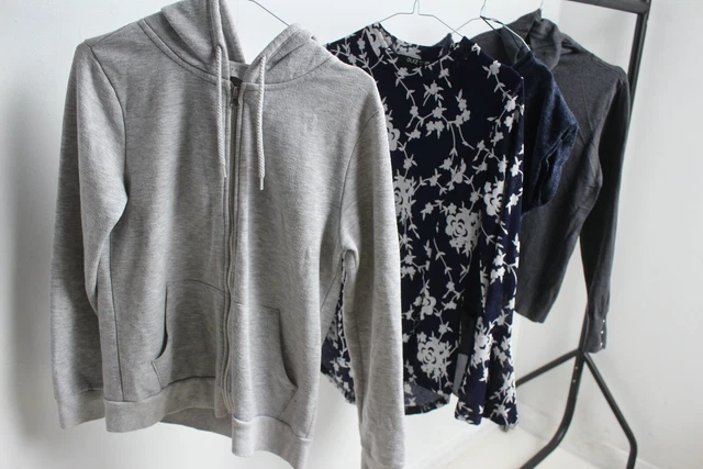 4 X Felpa con cappuccio da donna High Street Papaya Quiz ecc. ecc. - Taglia 10 (V-N3)