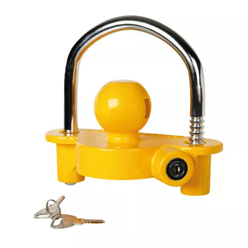 Anti-theft system for sphere hook trailer trolley trailer
