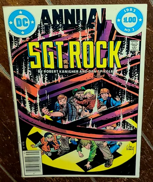 Sgt. Rock Annual #3, (1983, DC): Robert Kanigher/Dan Spiegle!