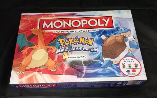 Monopoly 1st Edition Pokémon Edition Française Hasbro 2000