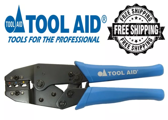 SG Tool Aid - Professional Ratcheting Terminal Crimper FREE SHIPPING SGT 18900