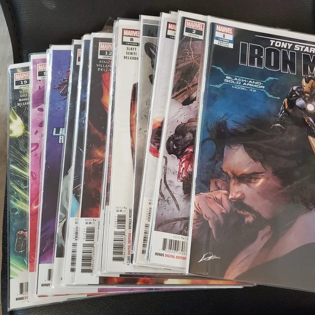 Tony Stark: Iron Man (2018) #1-19 Set Comic Lot Marvel