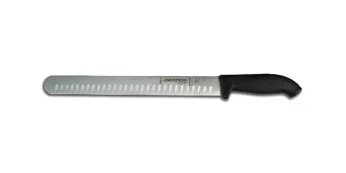 Dexter Russell SofGrip 12" Duo-Edge Roast Slicer Black Handle 24273B SG140-12GEB