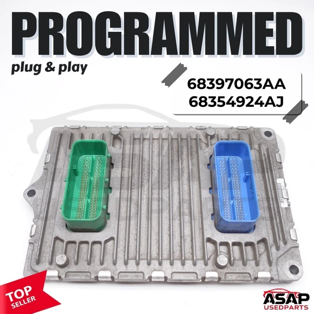 🚩 PROGRAMMED PLUG & Play Pcm Ecm Ecu 2.4L Jeep Cherokee 2019 68354924Aj ...