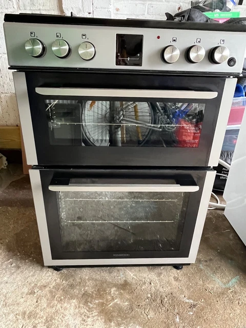 KENWOOD KDGC66S22 DOUBLE Oven Free Standing Gas Cooker with