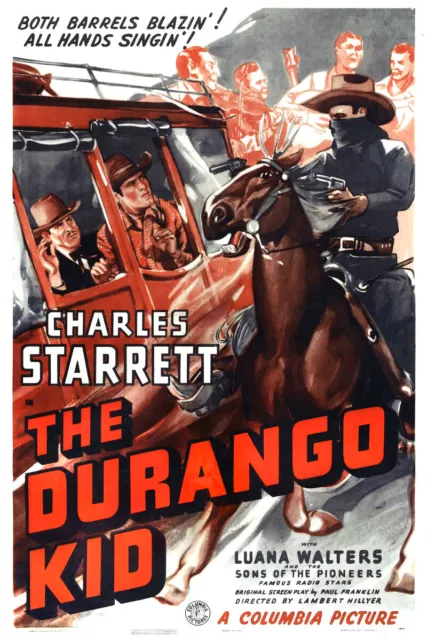 THE DURANGO KID VOL. 1 .. DVD SET 9 B&W Movies in DVD case