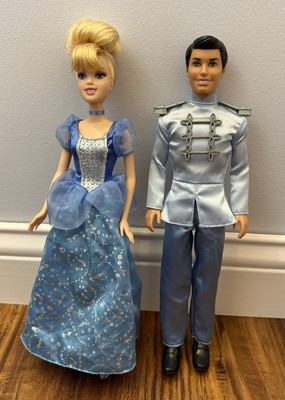MATTEL CINDERELLA BARBIE Disney Prince Charming Dolls $16.99 - PicClick