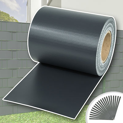 TecTake Rouleau 35mx19cm PVC brise-vue pare-vent pour clôture terrasse jardin buis 