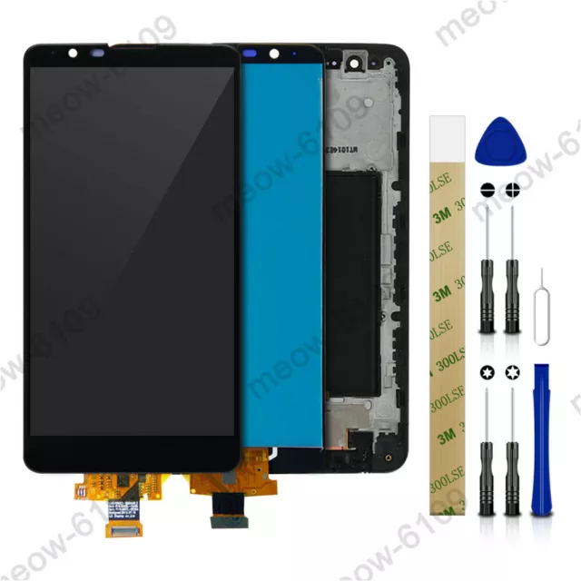 Fr Cricket LG Stylo 2 K540 LCD Touch Digitizer Screen Assembly Frame Replacement