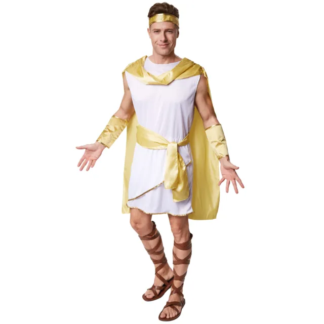 Déguisement de souverain romain homme antiquité empereur costume carnaval fête